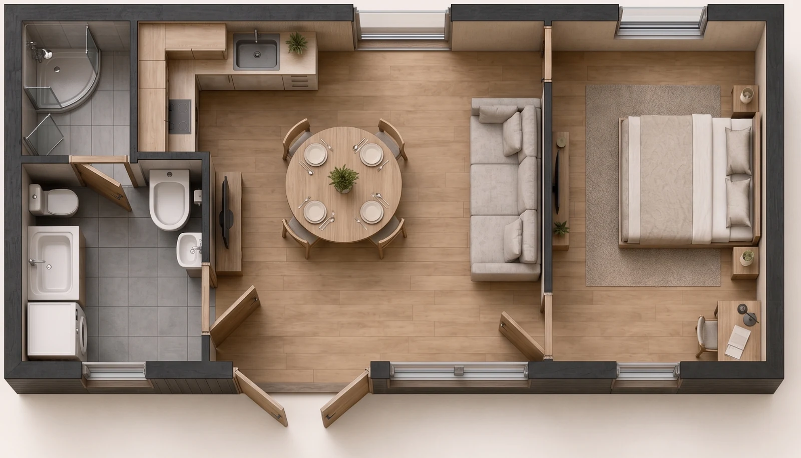 Allegro floor plan: ground floor